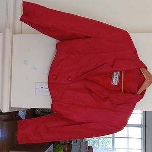 Leather jacket Pierre balmain small with padded shoulders